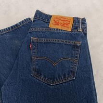 Levi&#39;s 505 Blue Jeans 31x30 Dark Wash Straight Leg - $32.95