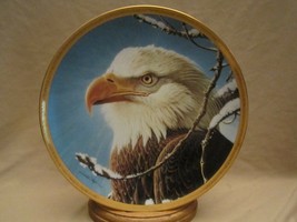 Ruler Of The Sky Collector Plate Bald Eagle John Pitcher Hamilton Portraits - $39.99