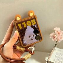 Cute Ears Hand Strap Hinge Case for Xiaomi MIX Flip - Stylish Protective... - $98.18