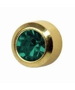 New System 75 Personal Piercer 3 mm May Emerald Bezel 24 ct. Gold Includ... - $150.14 MXN