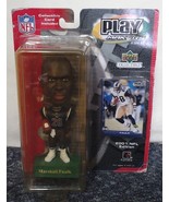 2001 Marshall Faulk Play Makers Bobble Head St. Louis Rams With Upper De... - $16.28 CAD
