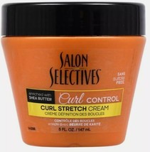 Salon Selectives Curl Control Stretch Cream With Shea Butter   5 oz. - £5.56 GBP