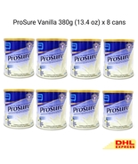 8x Abbott Pro Sure Milk Powder 380g Vanilla - High Protein Calorie Nutrition EPA - $2,789.36 MXN