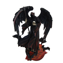 Reaper of the Night Highly Detailed Angel of Death Wall Sculpture - £56.26 GBP