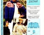 Step by Step Sewing Pattern Stadium Jacket Size 4 - 22 - $7.80