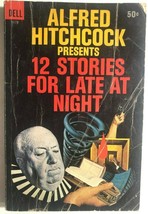 Alfred Hitchcock 12 Stories For Late At Night Bradbury Waugh (1966) Dell Pb 1st - £7.88 GBP
