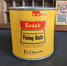Vintage NOS KODAK Ektachrome Film Fixing Bath E-2 E-3 Developing 1 Gallon - £19.61 GBP