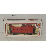 Vintage Bachmann HO Scale Red Caboose Railroad Box Car 128 Model Train - $33.88 CAD