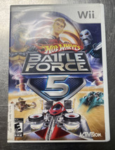 Hot Wheels: Battle Force 5 (Nintendo Wii, 2009) - £4.74 GBP