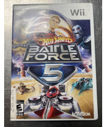 Hot Wheels: Battle Force 5 (Nintendo Wii, 2009) - £4.68 GBP