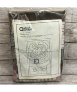 NOS 1970s Artcraft Concepts Vintage Latch Hook Santa Claus Rug Kit #4884 - $47.66 CAD