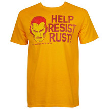 Iron Man Resist Rust Men&#39;s T-Shirt - £16.59 GBP