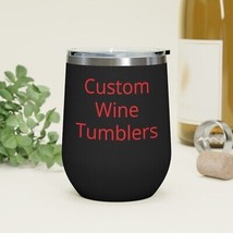 Custom 12oz Insulated Wine Tumbler - £20.94 GBP