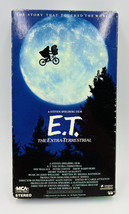 E.T. ET The Extra Terrestrial VHS 1982 Rare Green and Black Tape Spielberg - £11.18 GBP