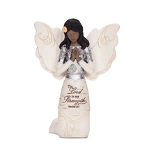 Pavilion Gift Company Prayer Angel Figurine, 5.5 Inch, Beige - £50.50 GBP