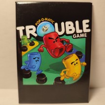 Trouble Board Game Fridge Magnet Made In USA Official Hasbro Collectible... - £7.78 GBP