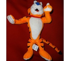 Kellogg&#39;s Tony the Tiger plush toy + cereal premium toy padlock - £6.29 GBP
