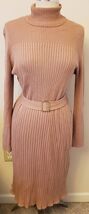 Anne Klein Midi Dress Size-XL Camel - $49.48