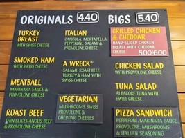 Potbelly Sandwich Works 2000s Official Sandwich Hanging Menu Board Sign 37&quot;X 30&quot; - £594.89 GBP