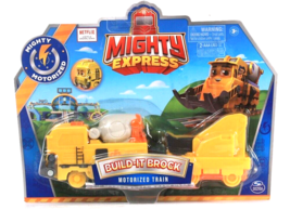 Spin Master Netflix Original Mighty Express Build It Brock Motorized Train - £20.41 GBP