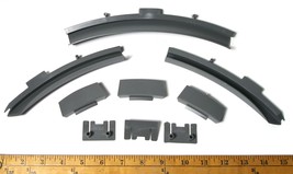 9pc Tyco Tcr Slot Less Car Total Control Race High Bank Track Clips & Billboards - $8.99