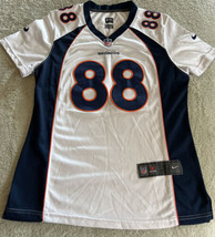 Nike Denver Broncos Football White Blue 88 THOMAS Jersey XL 18-20 - $19.60