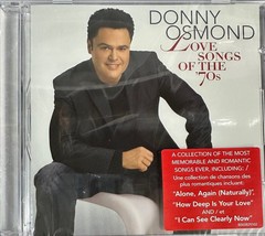 Donny Osmond - Love Songs Of The &#39;70s (CD 2007 Decca) Brand New (crack in case) - £6.42 GBP