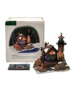 Dept 56 Lynton Point Tower Dickens Village Series beacon blinks In Origi... - $65.81 CAD