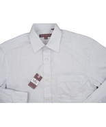 NEW $195 Hickey Freeman Dress Shirt!  15 Long (35)   White with Check Pa... - $102.56 CAD