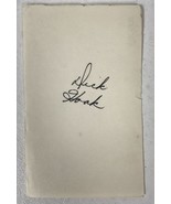 Dick Hoak Signed Autographed 3x5 Index Card - Football - $9.09