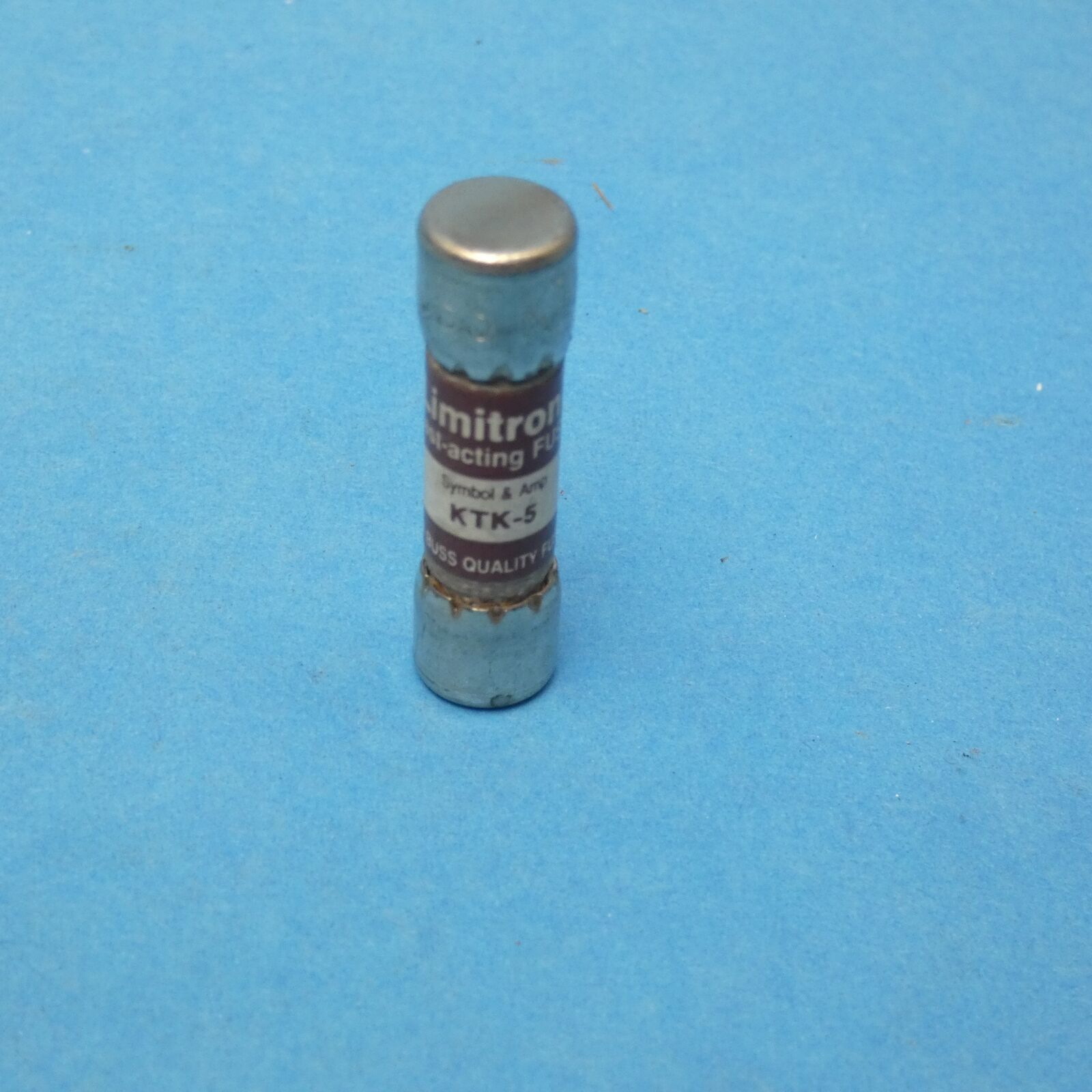 Bussmann KTK-5 Fast-Acting Fuse 13/32&quot; x 1 1/2&quot; 5 Amps 600 VAC Tested - $1.99