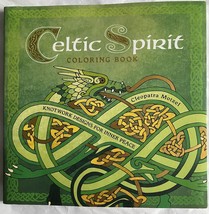 Celtic Spirit Coloring Book Knotwork Designs for Inner Peace by Cleopatra Motzel - $9.90