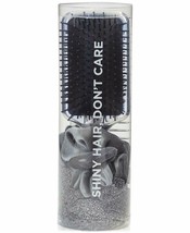 Brush Set Macy&#39;s 4-Pc Shiny Hair Don&#39;t Care Set Silver Brush Comb Scrunc... - $9.41
