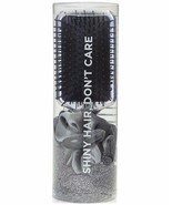 Brush Set Macy&#39;s 4-Pc Shiny Hair Don&#39;t Care Set Silver Brush Comb Scrunc... - $12.78 CAD