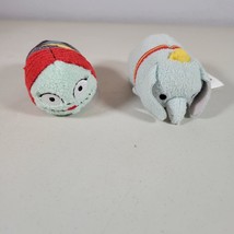 Disney Tsum Tsum Mini Plush Lot Sally Nightmare Before Christmas and Dumbo - £7.55 GBP