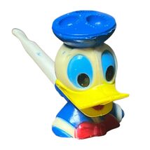 Vintage Donald Duck Bubble Blower Pipe Disney Plastic Character Retro Ki... - $9.31