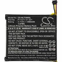 450mAh Replacement Battery for Nest Learning Thermostat T200377, Learnin... - $334.73 MXN