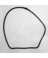 Black Rhodium Curb Chain 3mm 080 gauge - $666.64 MXN