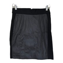 Bebe Womens Black Elastic Waist Stretch Pencil Skirt Size 4 - £10.21 GBP
