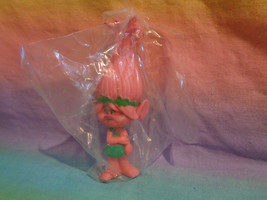 Dreamworks Trolls PVC Poppy Figure Cake Topper Pink with Pink Hair  - New Sealed - £4.11 GBP
