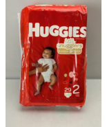 Pack of 2 Huggies Diapers, Little Snugglers Disney Baby Diaper Size 2 12... - $24.56 CAD