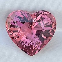 Natural Pink Tourmaline 4.73 Cts Heart Cut Jewelry Gift VVS Loose Gemstone - £759.38 GBP
