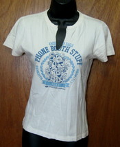 AMERICAN EAGLE OUTFITTERS T Shirt size XS - PHONE BOOTH STUFF Sorority E... - $9.89