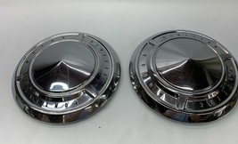 VINTAGE 1961-66 PONTIAC 10&quot; DOG DISH HUBCAPS - SET OF 2 - $58.41