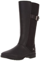 Dc Mujer Negro Flex J Media Caña Botas de Sintético Nuevo en Caja - £38.93 GBP