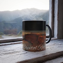 Color Changing! Capitol Reef National Park ThermoH Morphin Ceramic Coffee Mug -  - £11.79 GBP