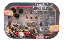 NEW Star Wars Series 1 Fighter Pods Set 38631 16 Figures 3 Hidden Figure... - $39.99