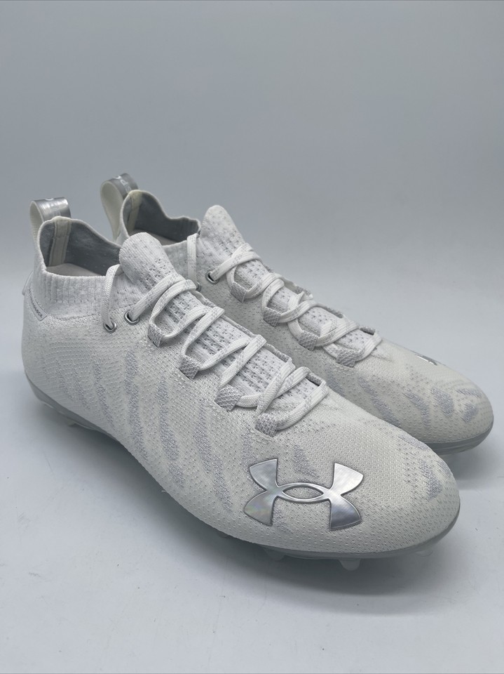 Under Armour Spotlight Lux MC White Metallic Silver 3022654-100 Men’s Si... - $299.99