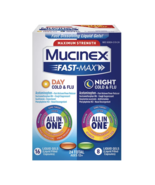Mucinex Fast-Max All In One/Day &amp; Night - Value Pack - Exp 10/2025+2026+ - $22.90 CAD