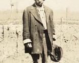 Vintage Old 1940&#39;s? Photo of African American Black Children Boy - $24.75